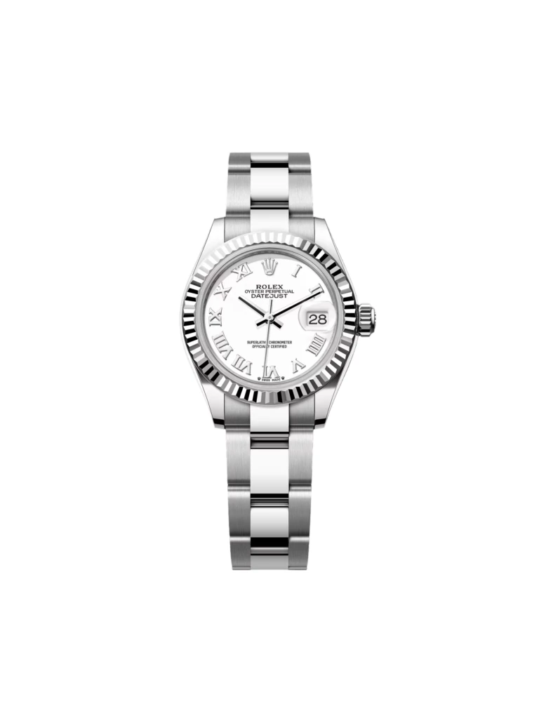 RLX Lady-Datejust 31mm 279174 White Roman Dial Oyster Bracelet