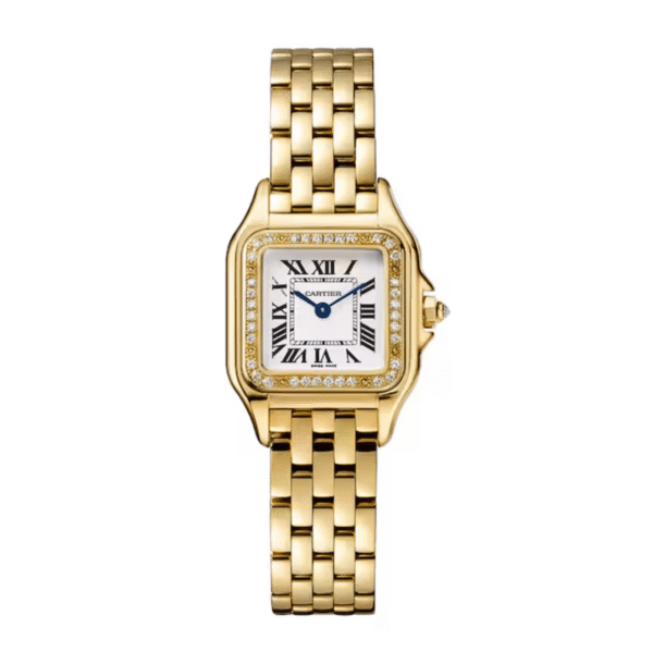 CARTIER PANTHERE Small Model Yellow Gold Diamond WJPN0048 - United Luxury