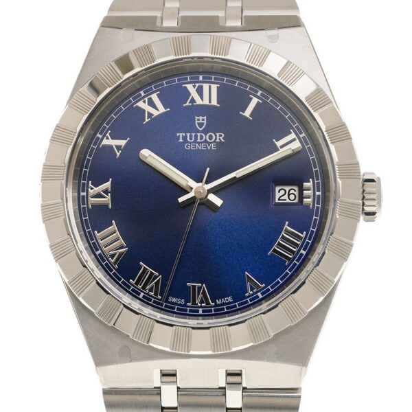TUDOR Royal 38mm Blue Roman Dial Automatic Bracelet Watch M28500-0005
