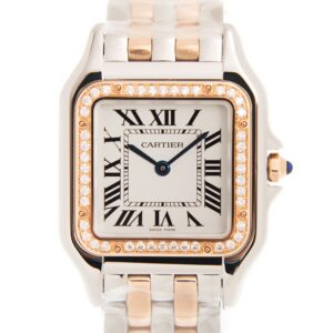 CARTIER PANTHERE Medium Model Rose Gold Mix Diamond W3PN0007 - United Luxury