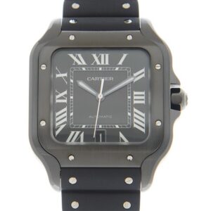 Cartier Santos Large Model Black WSSA0039 - United Luxury