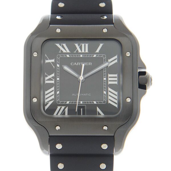 Cartier Santos Large Model Black WSSA0039 - United Luxury