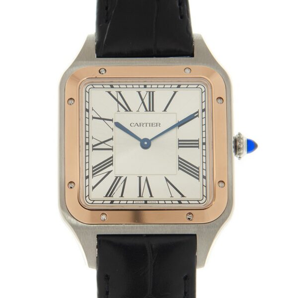 CARTIER SANTOS-DUMONT XL Model Rose Gold Mix W2SA0017 - United Luxury