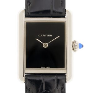 Cartier Tank Must Watch Small Model Black WSTA0071 - United Luxury