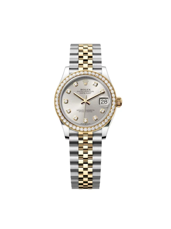 RLX Datejust m278383RBR-0019/0020 31mm Silver Dial Oyster Bracelet
