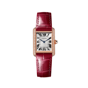 Tank Louis Cartier Watch Small Model Diamond Red WJTA0037 - United Luxury