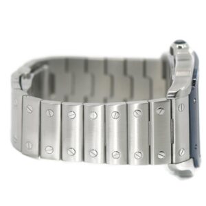Cartier Santos Large Model Blue Skeleton Watch W2SA0009 - United Luxury