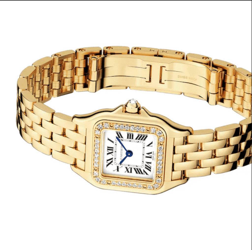 CARTIER PANTHERE Small Model Yellow Gold Diamond WJPN0048 - United Luxury
