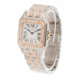 CARTIER PANTHERE Medium Model Rose Gold Mix Diamond W3PN0007 - United Luxury