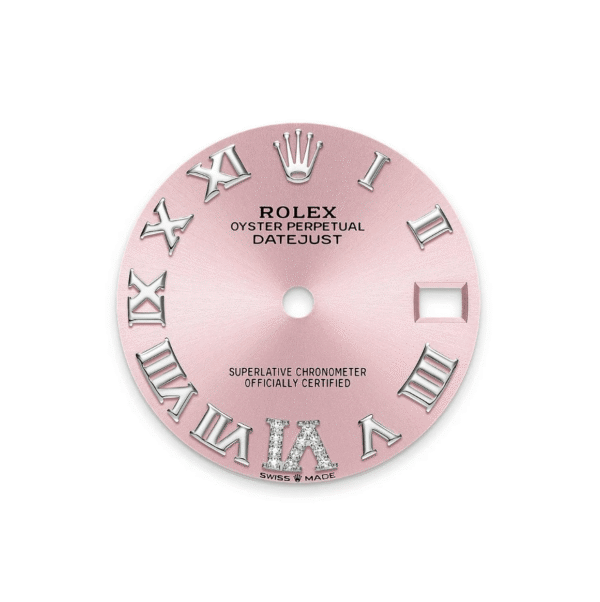 RLX Datejust m278289RBR-0018 Pink Dial White Gold President