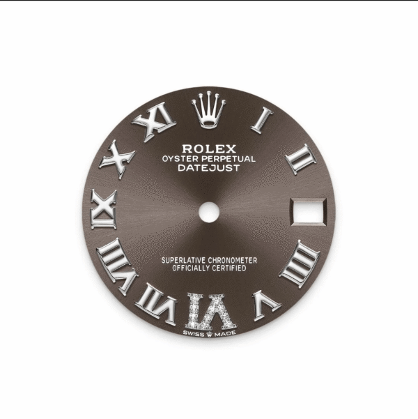 RLX Datejust m278289RBR-0020 Dark Grey Dial White Gold President