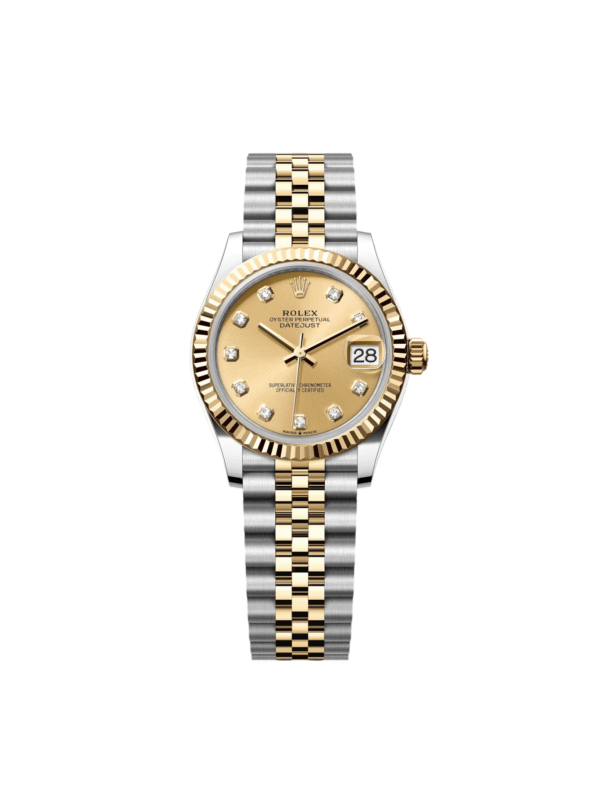 RLX Datejust m278273-0025/0026 31mm Champagne Dial Stainless Steel and Yellow Gold Oyster Watch