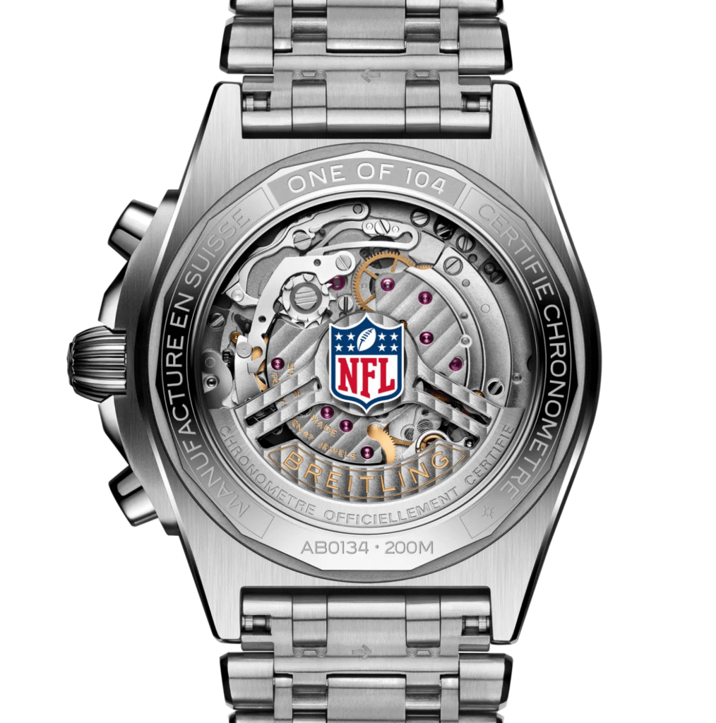 Breitling Chronomat B01 42 NFL Detroit Lions Edition AB01342B1CCA1