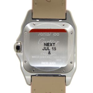CARTIER SANTOS 100 Pink Strap W20126X8 - United Luxury