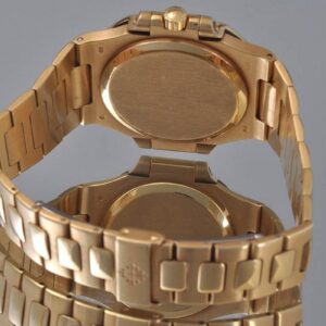 Patek Philippe Nautilus 3800 37MM White Dial With 18K Yellow Gold Bracelet
