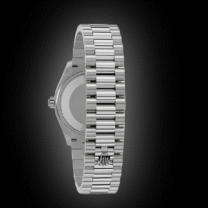 RLX Datejust m278289RBR-0007 White Dial White Gold President Watch