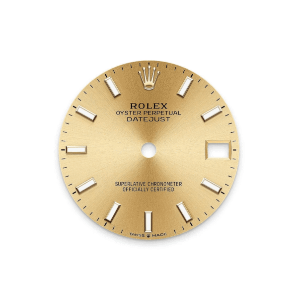 RLX Datejust m278288RBR-0022 Champagne 31mm Dial President Bracelet Watch