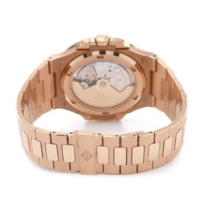 Patek Philippe Nautilus Rose Black Dial Replica