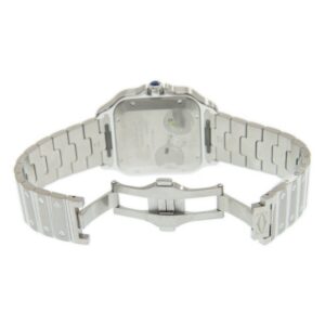Cartier Santos Large Model Classic Silver WSSA0018 - United Luxury