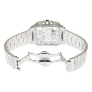 Cartier Santos Large Model Skeleton Watch WHSA0015 - United Luxury