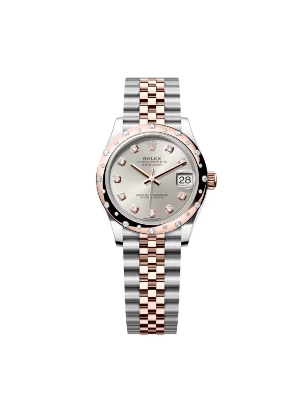 RLX Datejust m278341-0015/0016 Silver Dial 31mm Oyster Bracelet