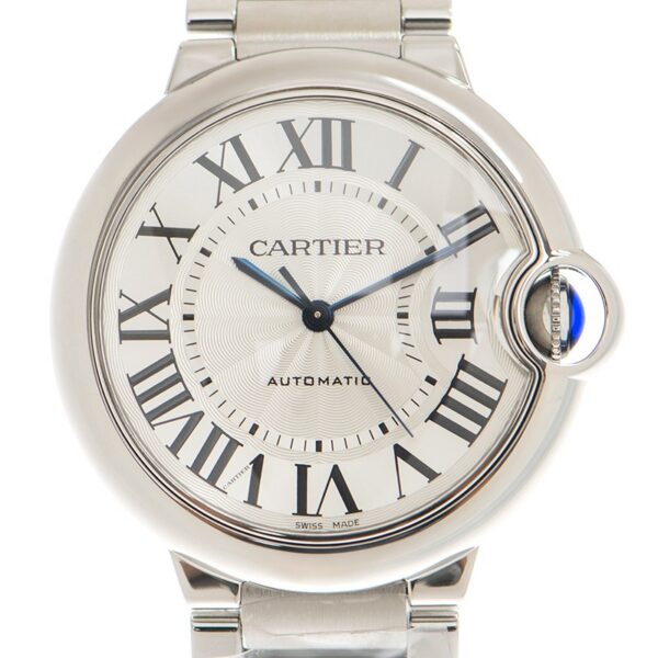 Cartier Ballon Bleu Bleu Silver 36mm WSBB0048 - United Luxury