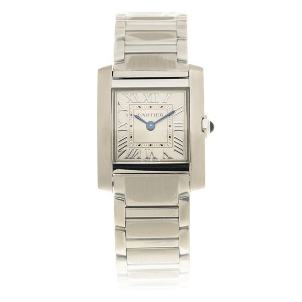 Cartier Tank Francaise Watch Small Model WSTA0065 - United Luxury