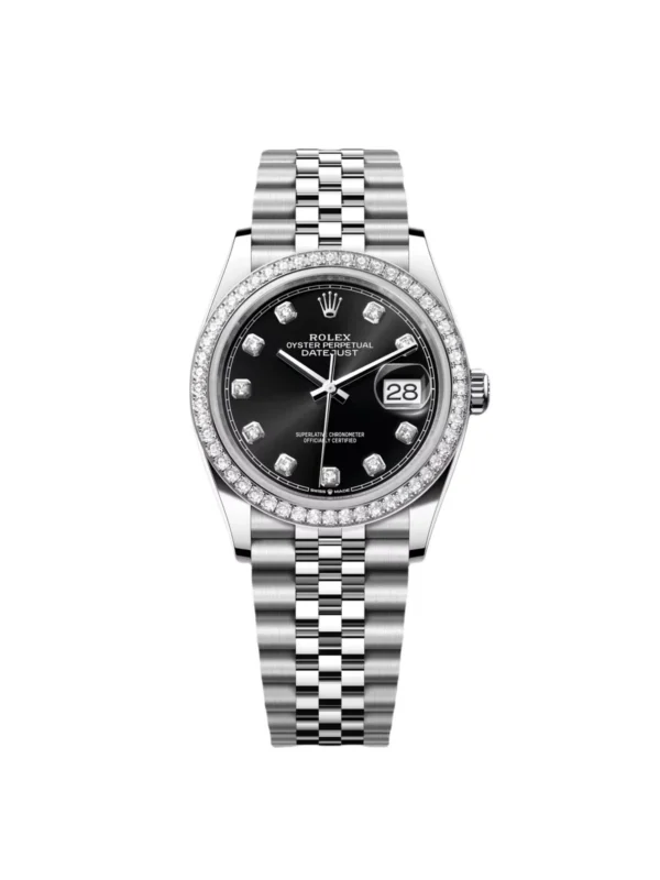 RLX Datejust 36mm 126284 Black Dial Jubilee bracelet