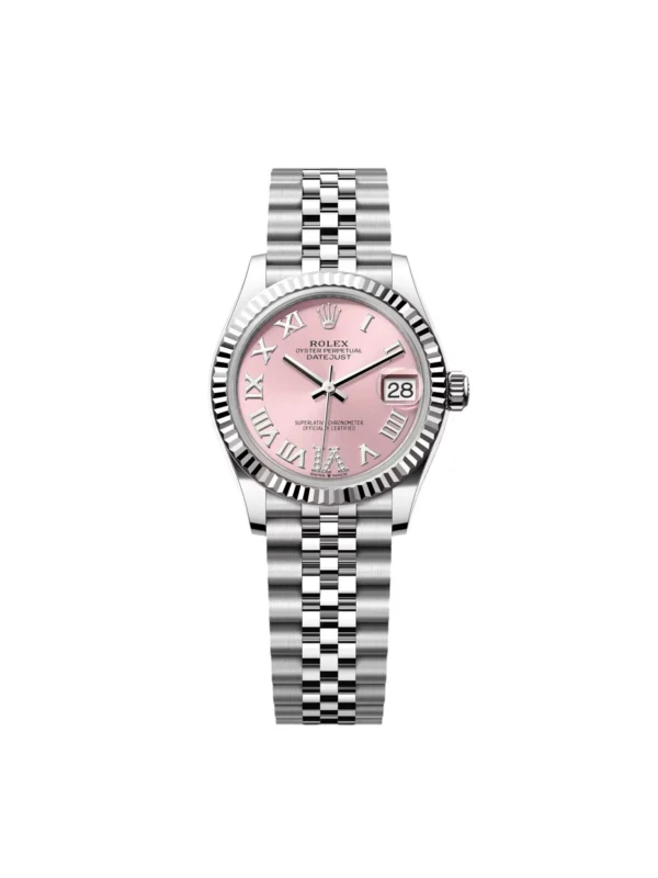 RLX Datejust m278274-0023/0024 Pink 31mm Dial Oyster Watch