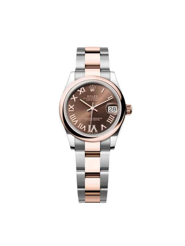 RLX Datejust m278241-0003/0004 Chocolate 31mm Dial Oyster Bracelet Watch