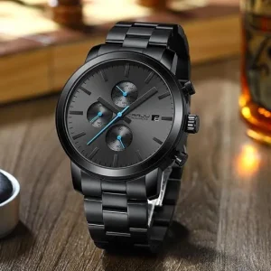 Men's Stylish Casual Watch – Luxury Waterproof Design, Powered by a Japanese Movement