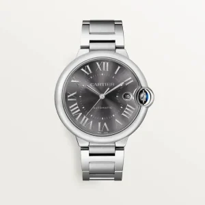 CARTIER Ballon Bleu BLEU Grey Dial 40mm WSBB0060 - United Luxury