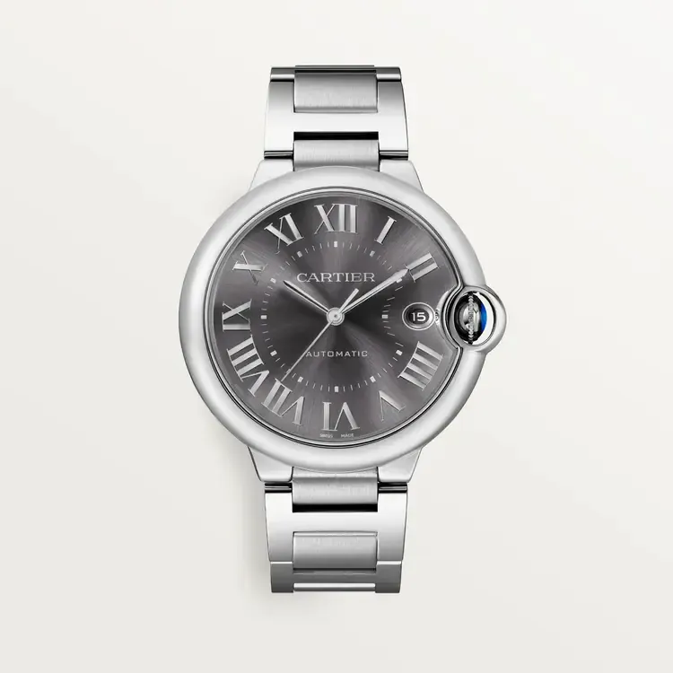 CARTIER Ballon Bleu BLEU Grey Dial 40mm WSBB0060 - United Luxury