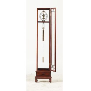 High-End 7-Day Zippered Weight-Driven Mantel Clock