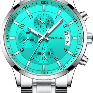 Men's Stylish Waterproof Stainless Steel Watch