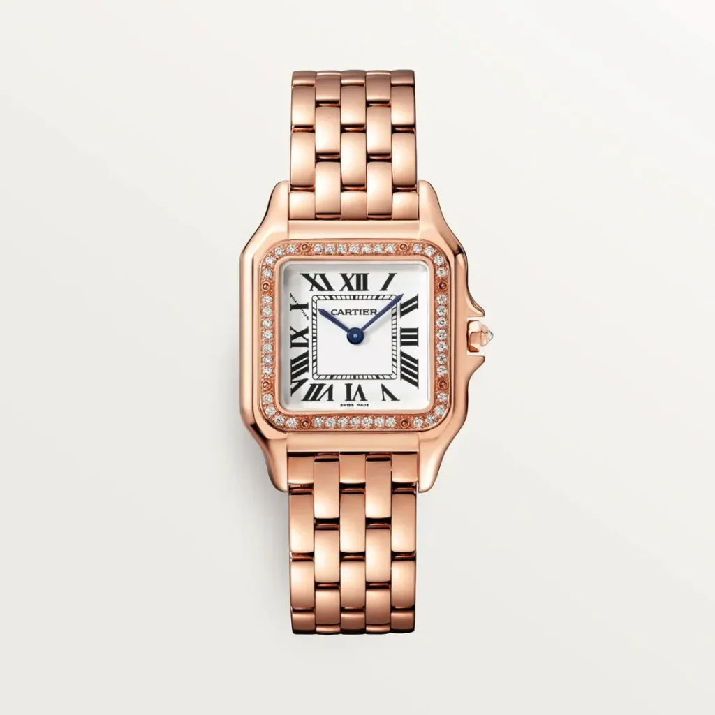 CARTIER PANTHERE Medium Model Rose Gold Diamond WJPN0009 - United Luxury