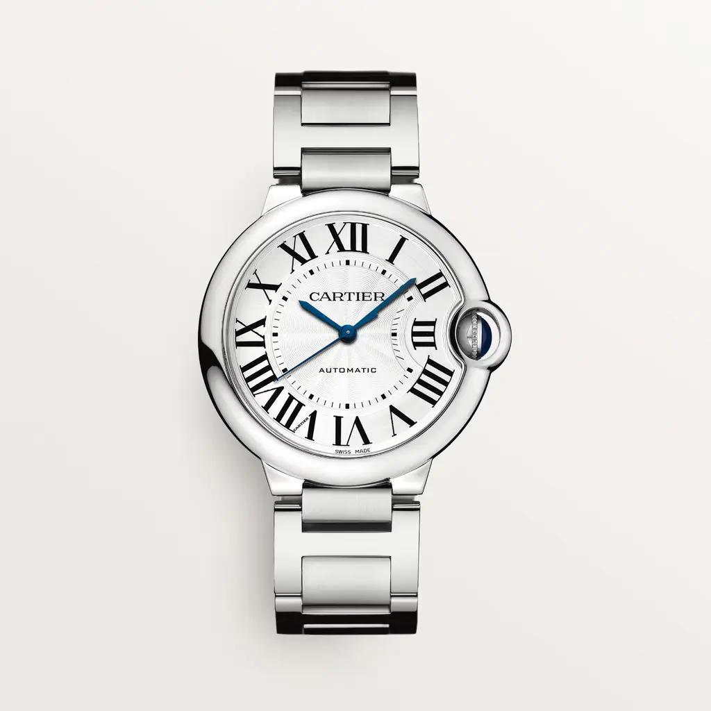 Cartier Ballon Bleu Bleu Silver 36mm WSBB0048 - United Luxury