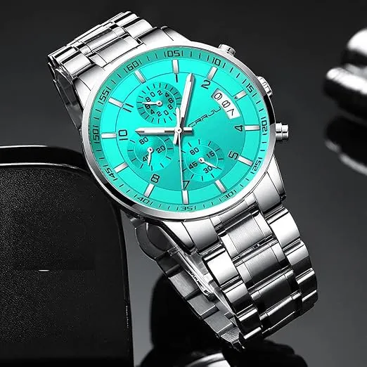 Men's Stylish Waterproof Stainless Steel Watch