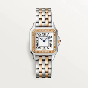CARTIER PANTHERE Medium Model Rose Gold Mix Diamond W3PN0007 - United Luxury