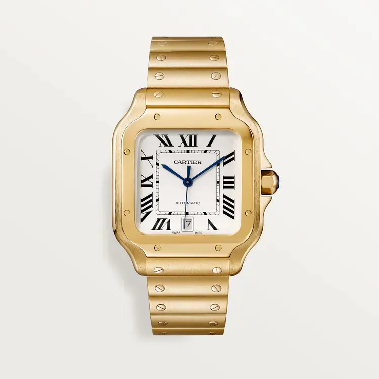 CARTIER SANTOS Large Model Gold WGSA0029 - United Luxury