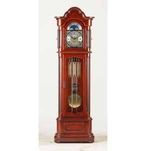 Triple-Weight Zippered Eight-Chime Mechanical Mantel Clock