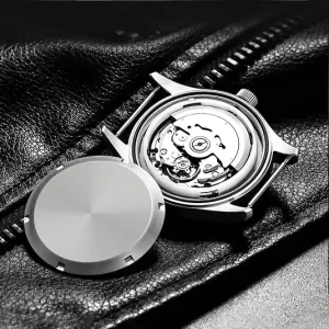 Men's Automatic Mechanical Watch – Stainless Steel, Blending Business and Casual Styles