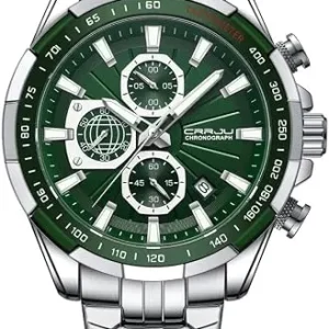 Men's Luxury Business Stainless Steel Waterproof Watch
