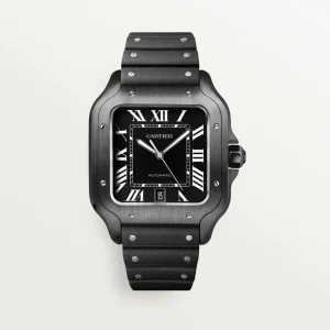 Cartier Santos Large Model Black WSSA0039 - United Luxury