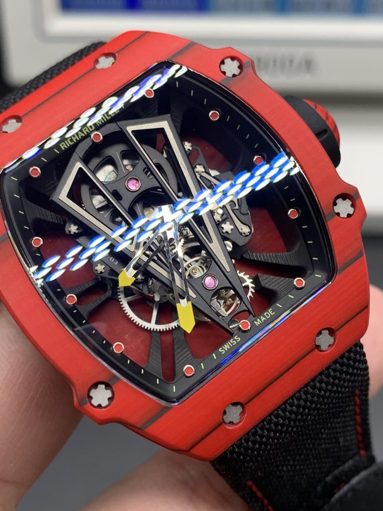 Richard Mille RM 27-03 Tourbillon Rafael Nadal 38.20x47.60MM Replica RM010