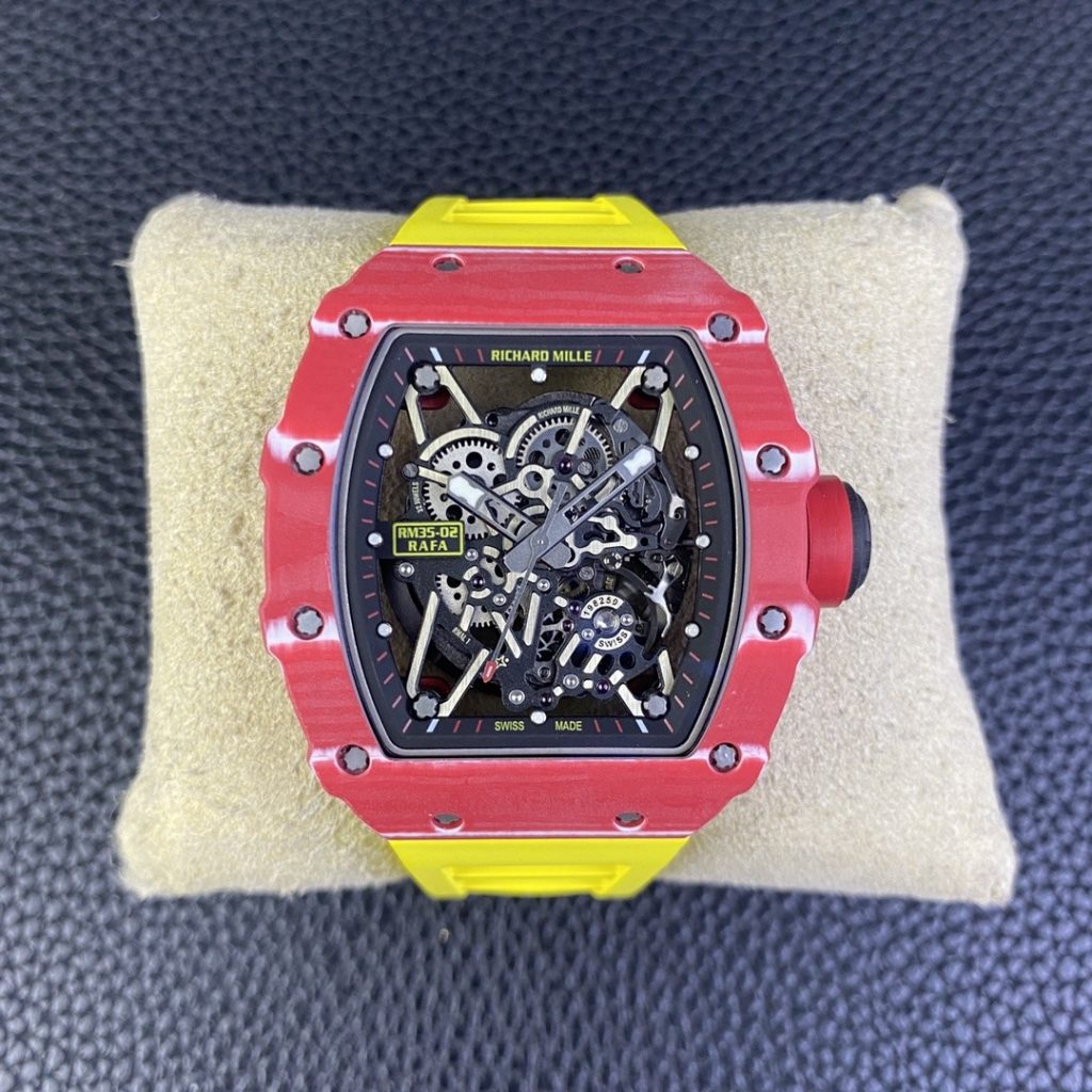Richard Mille RM 35-02 Automatic Rafael Nadal 44.50x49.94MM Replica RM012