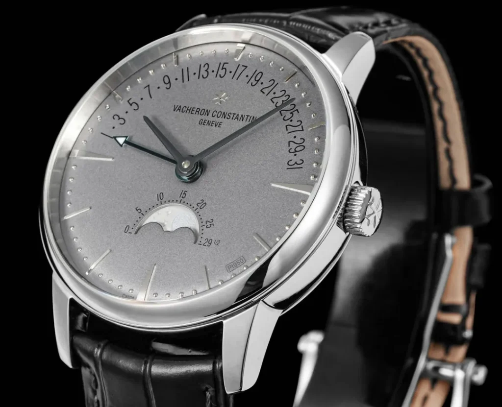 Vacheron Constantin Patrimony Moon Phase and Retrograde Date 4010U 42.5MM Replica VC053