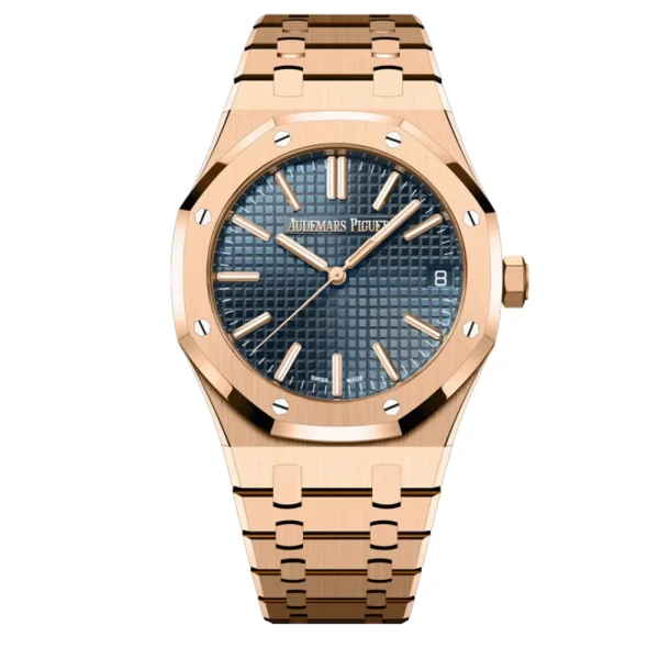 A&P ROYAL OAK Pink Gold “Night Blue Cloud 50” Dial 41mm