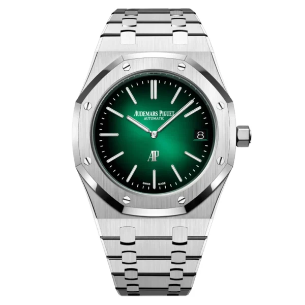 A&P ROYAL OAK “JUMBO” Smoked Green Dial 39mm