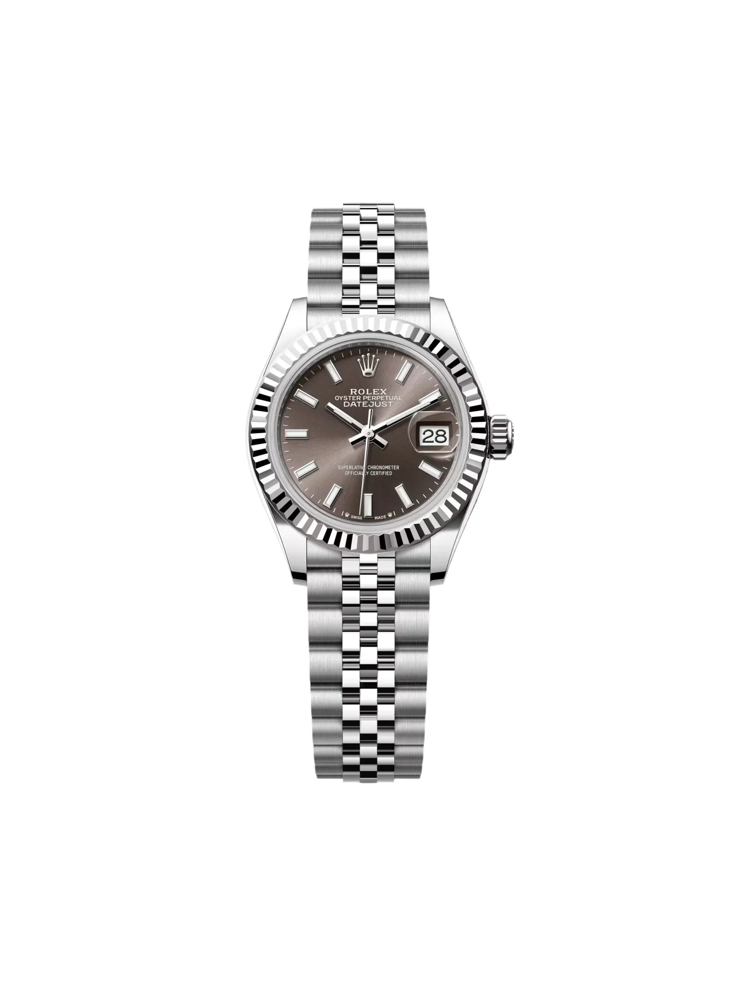 RLX Lady-Datejust 31mm 279174 Dark Grey Dial Oyster Bracelet